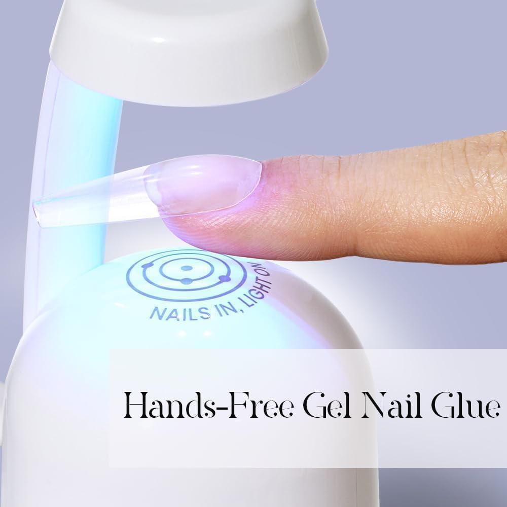 Five Angeles Tipex UV Gel Nail Glue tube design highlights precise application and reduced spills.