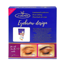 Five Brothers J. Denis kit lash lift curl closeup for natural eye-opening effect.