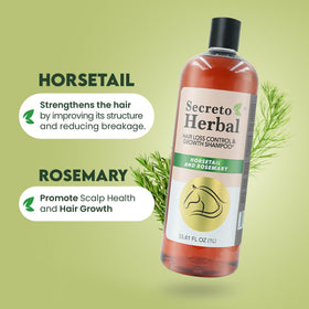 Rosemary and horsetail ingredients in Secreto Herbal formula