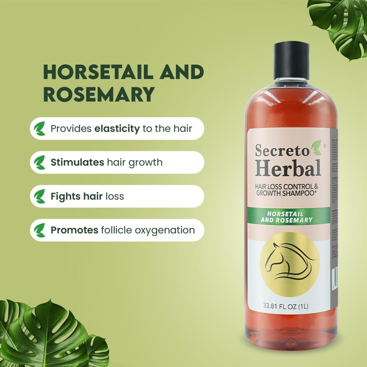 Gentle scalp massage with Secreto Herbal shampoo