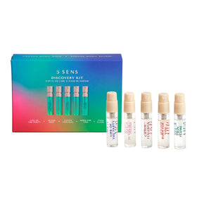 5 SENS In Too Deep bottle pour shows bold aroma with long wear