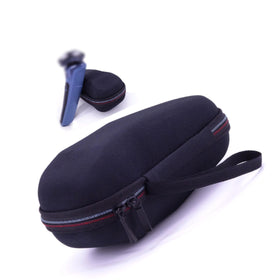 Fivoras hard case includes an inner mesh pocket for accessories.
