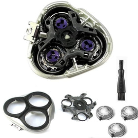 Fivoras HQ8 replacement head front view for Aquatec shavers, precise fit