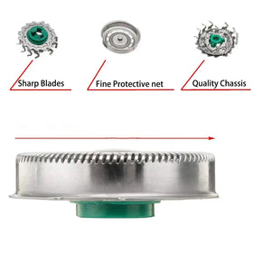Fivoras SH60 head on shaver demonstrates seamless Philips 6000 compatibility for easy grooming.
