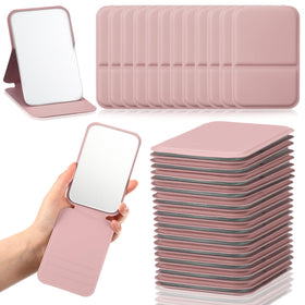 Fiwochic 12pc compact pocket mirrors provide portable grooming on the go.