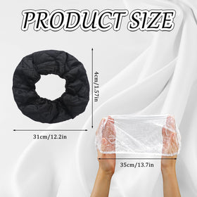 Fiwochic disposable hoods pack of 10 for hygienic client setup