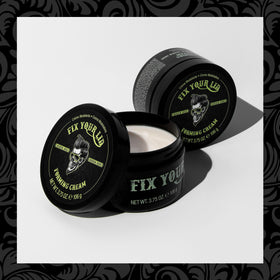 Fix Your Lid natural leaf extract texture hints vitamins for healthier-looking hair.