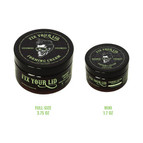 Fix Your Lid water-based formula emphasizes easy rinsing and clean hair.