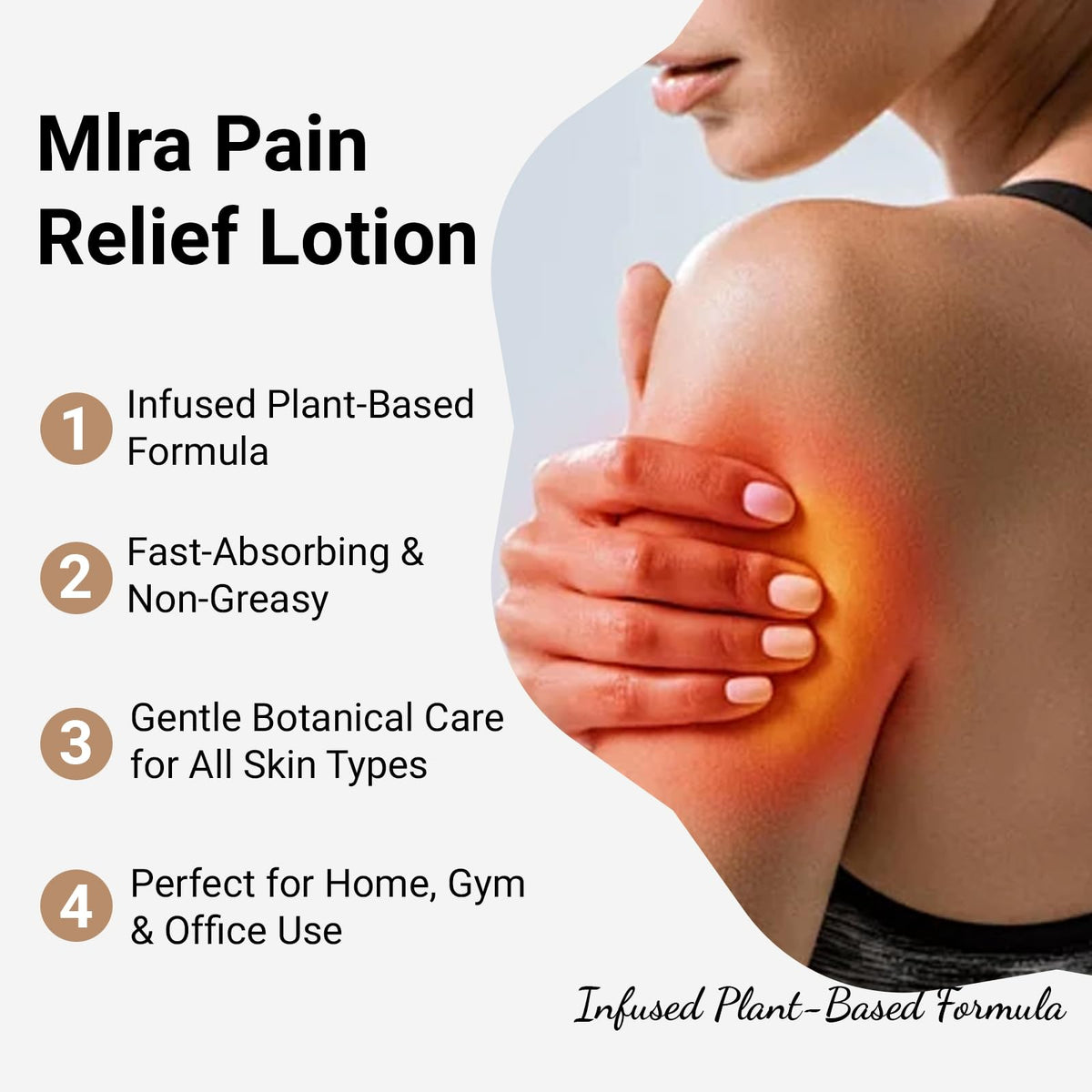 Ingredient scan of FIYY6VC Mira Relief Repair Lotion with botanical extracts.