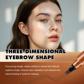 Smooth ink flow of FIZYSKOE brow pen ideal for beginners