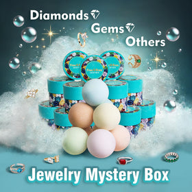 Fizz & Rizz mystery bath bomb necklace reveal, elegant surprise for gifting occasions