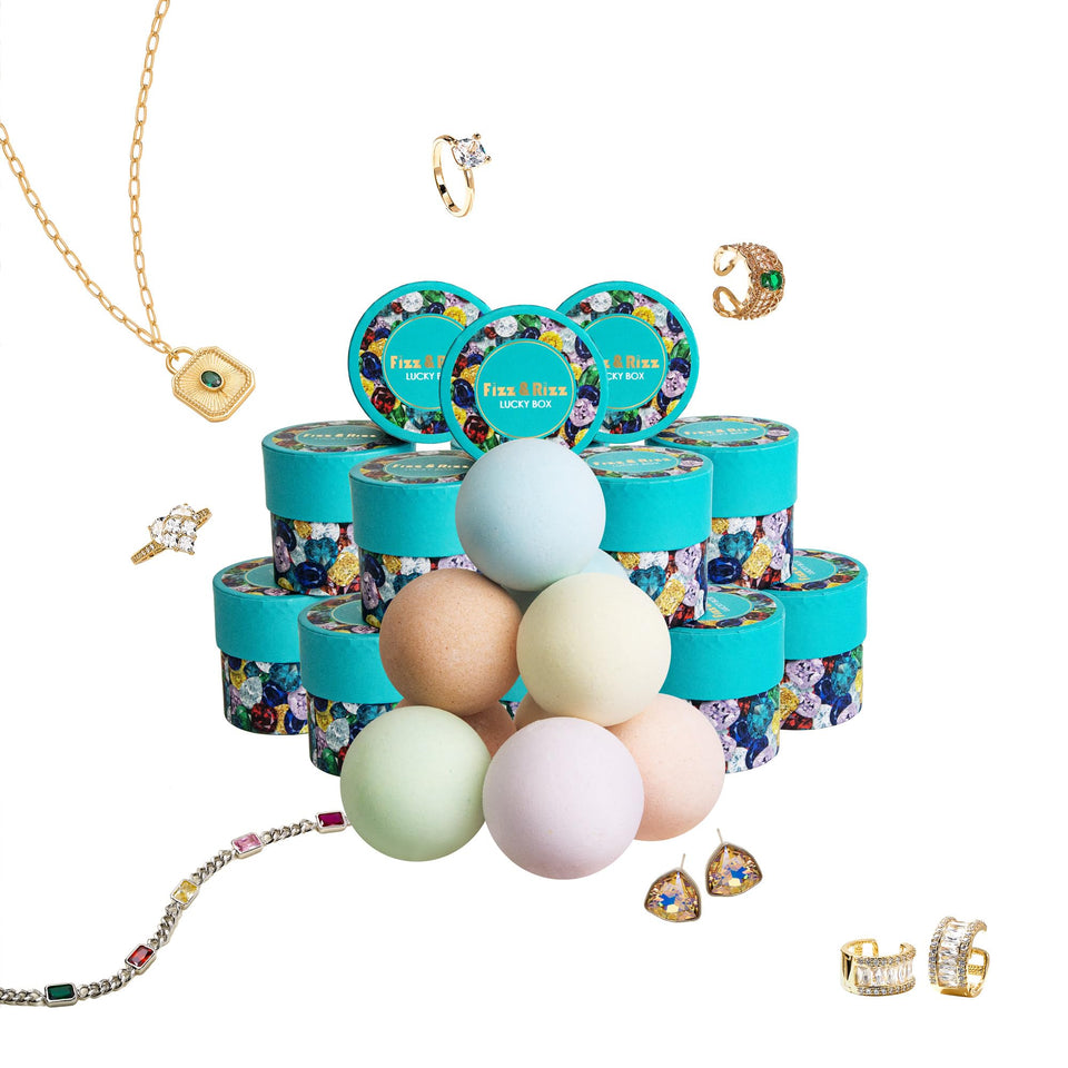 Fizz & Rizz mystery bath bomb ring unveiled, sparkling surprise for birthdays and celebrations
