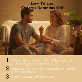 FJHAYRW Cyperus Rotundus Oil fragrance-free formula ideal for sensitive skin.