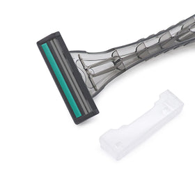 FKYzixeh razors come with transparent covers for safe storage during transit
