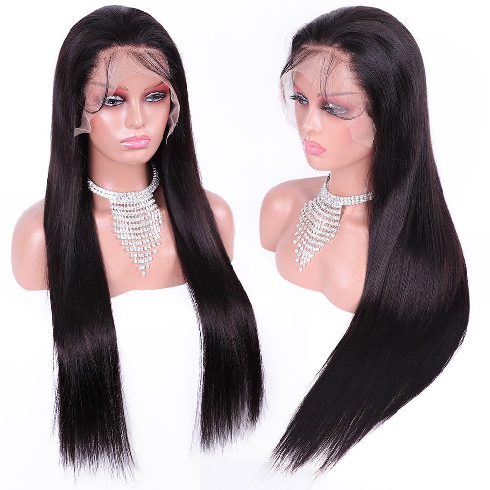 Flady pre-plucked natural hairline with baby hairs for effortless realism.