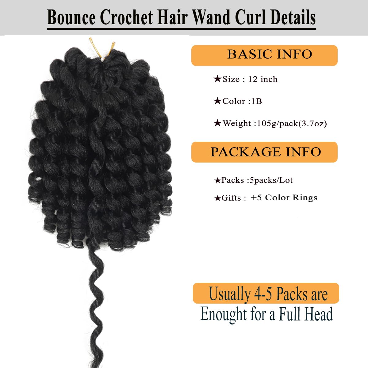 Flagship wand curl braids 12in offering natural-looking texture and ease.