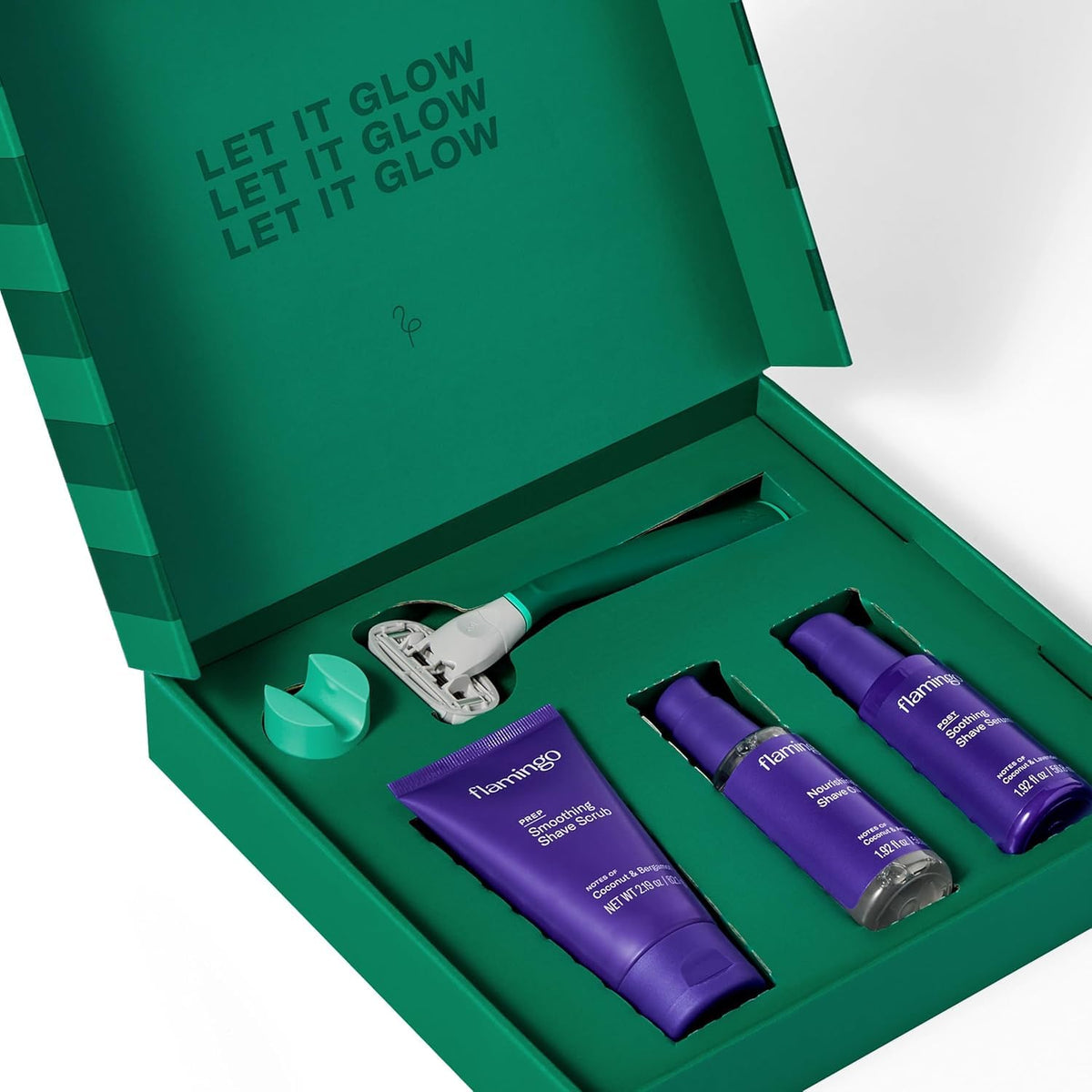 Flamingo blade refills provide a close, smooth shave with a silky glide.