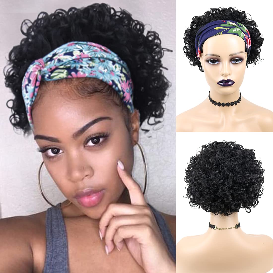 Flandi Pixie-cut look with ponytail capability for versatile styling.