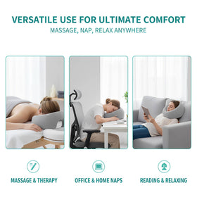 Flaskars pillow compatible with spa tables for professional or home use