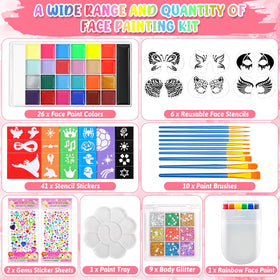Flasoo sticky stencil sheets 41 designs for mess-free painting