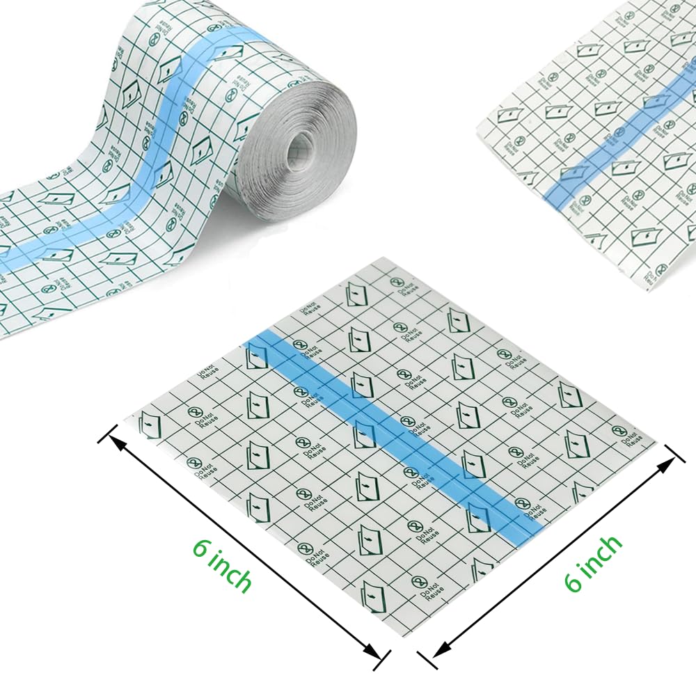 Flatoedu thin transparent wrap designed for versatile placement on skin.