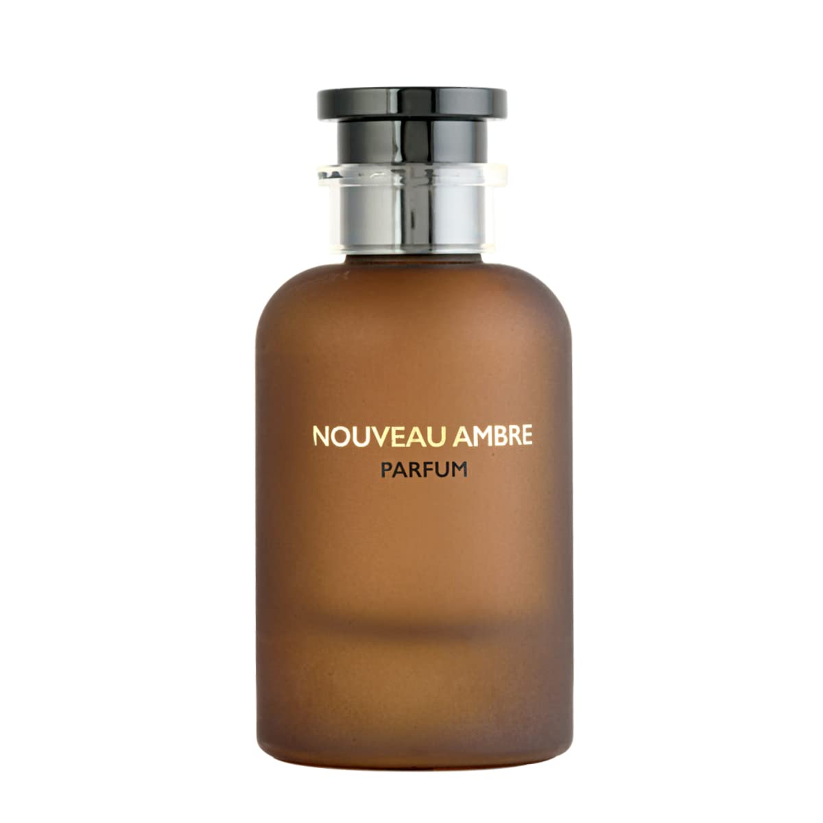 Flavia Nouveau Ambre bottle closeup highlights rich amber notes for evening wear.