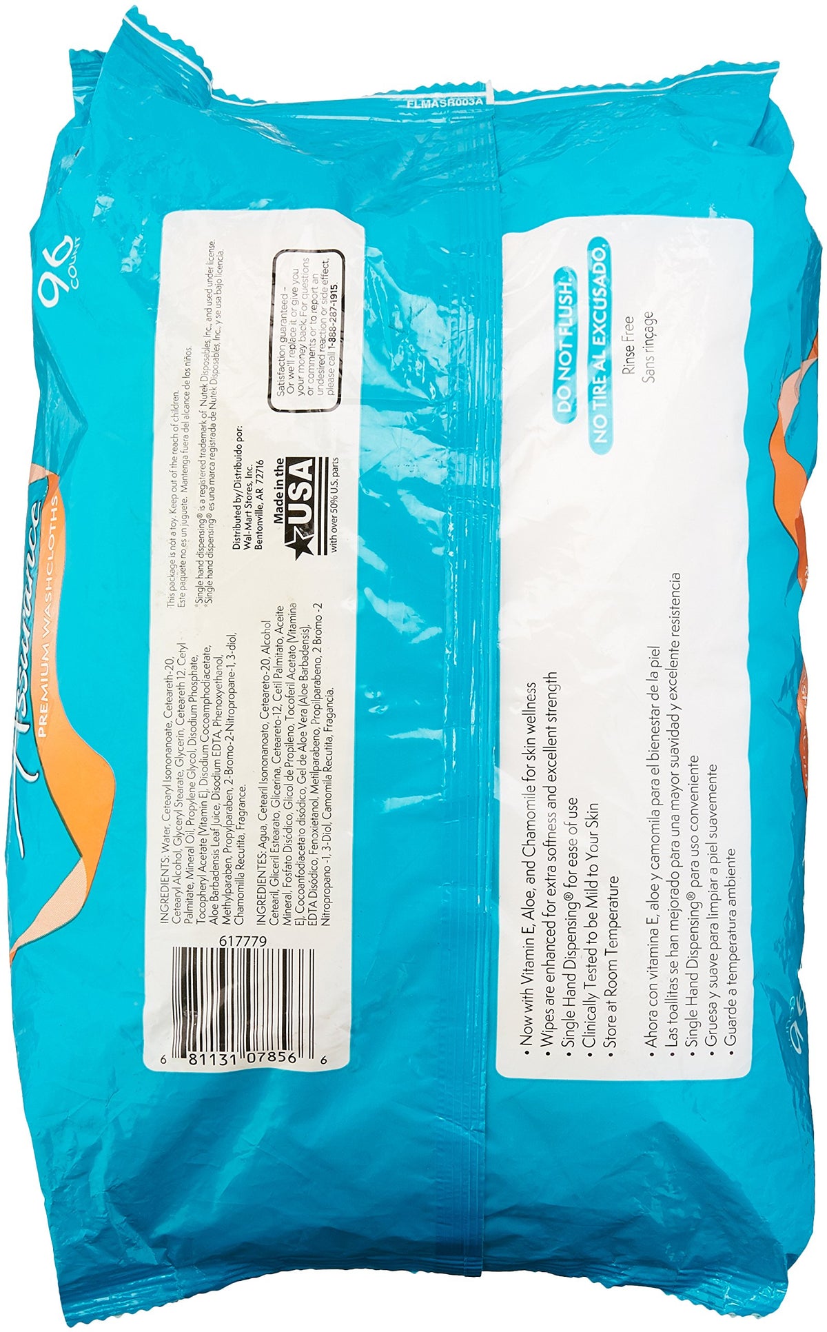 Flawless Assurance soft cotton-lotion washcloths for gentle cleansing and comfort