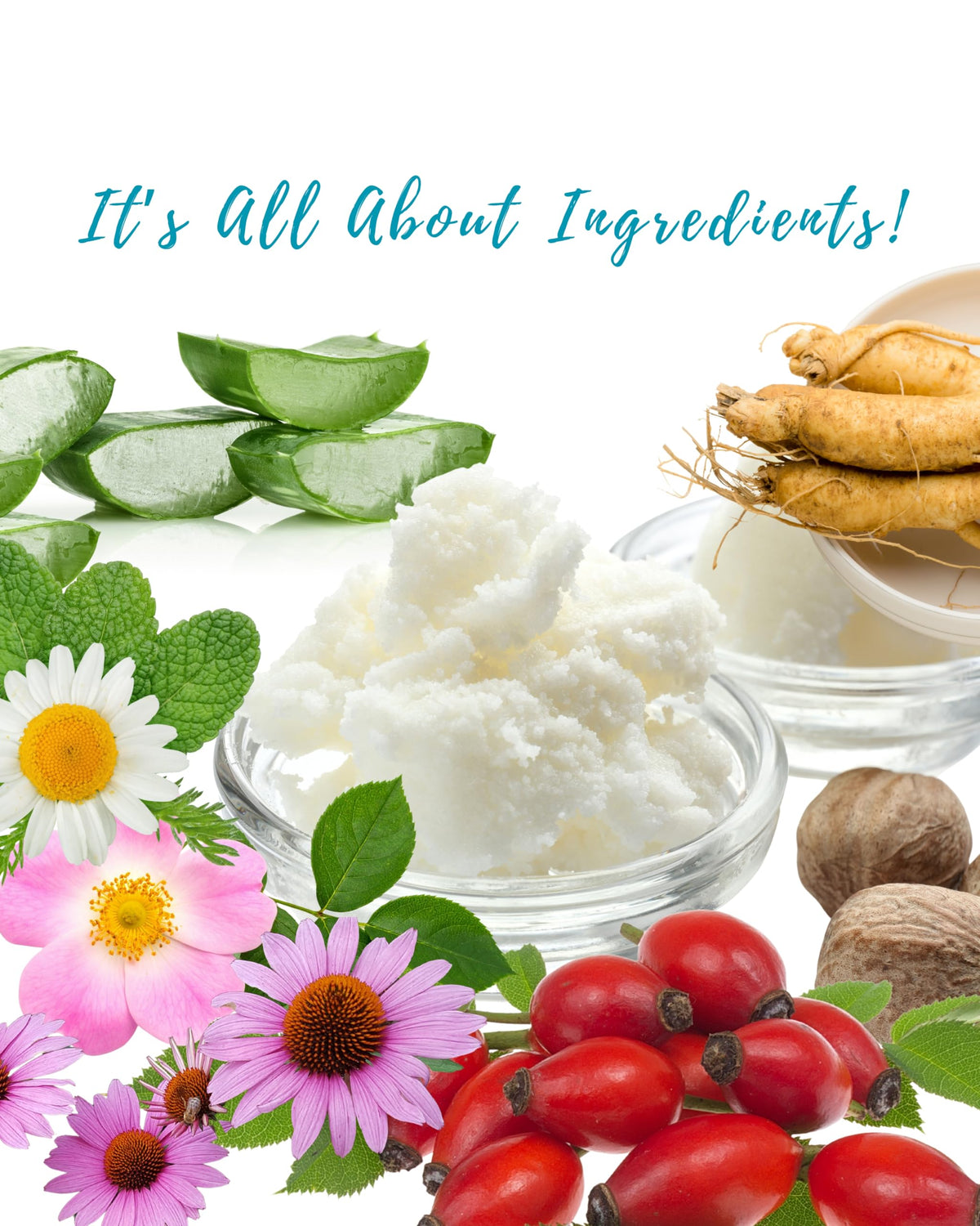 Fleur De Lis Naturals packaging highlights natural and organic ingredients