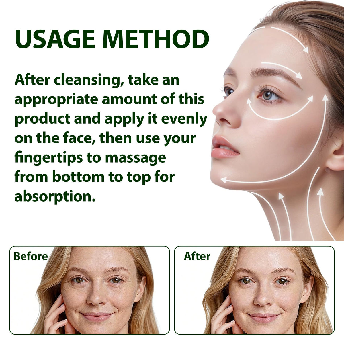 FLEXQW Collagen Lifting Body Oil absorbs quickly into dry skin
