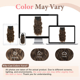 Fliace clip-ins worn for everyday style and fullness