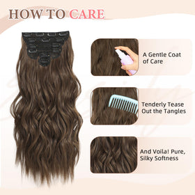 Fliace care tip highlighting oil sheen spray for moisture and shine