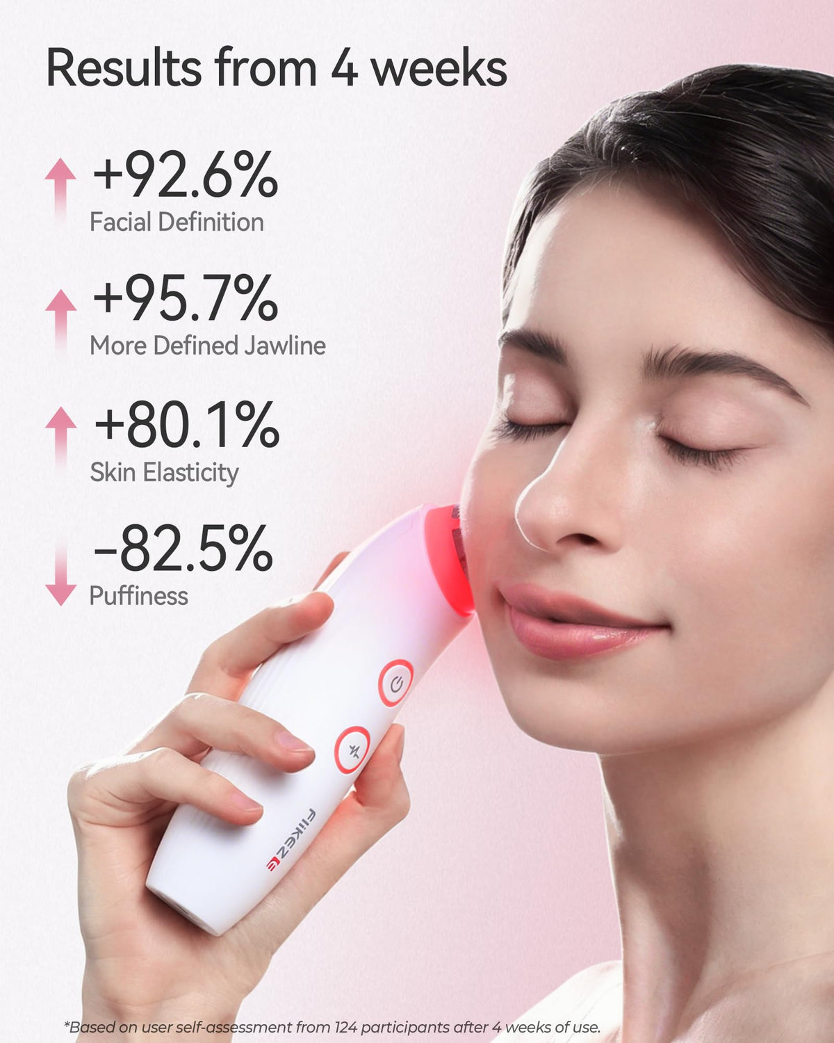 FliKEZE sleek white device on a clean counter for daily use.