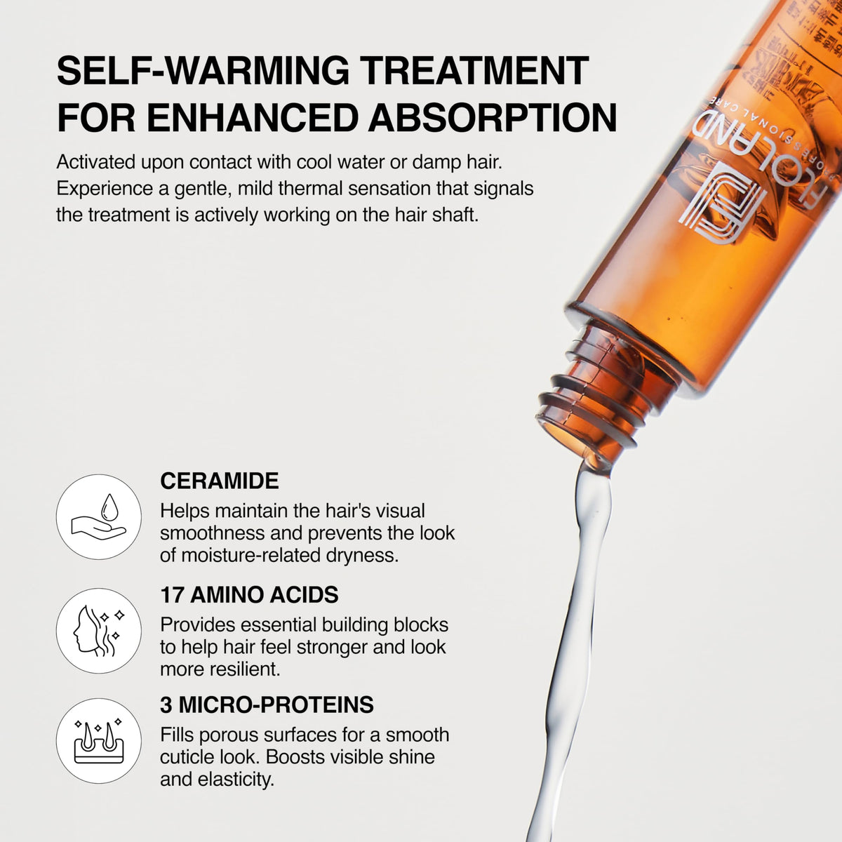 FLOLAND Single-use ampoules emphasize hygienic, precise portioning for convenient care