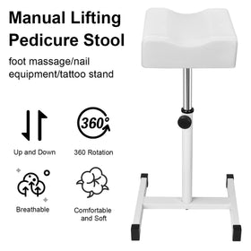 Flolxnb soft PU leather cushion provides comfortable, easy-to-clean support