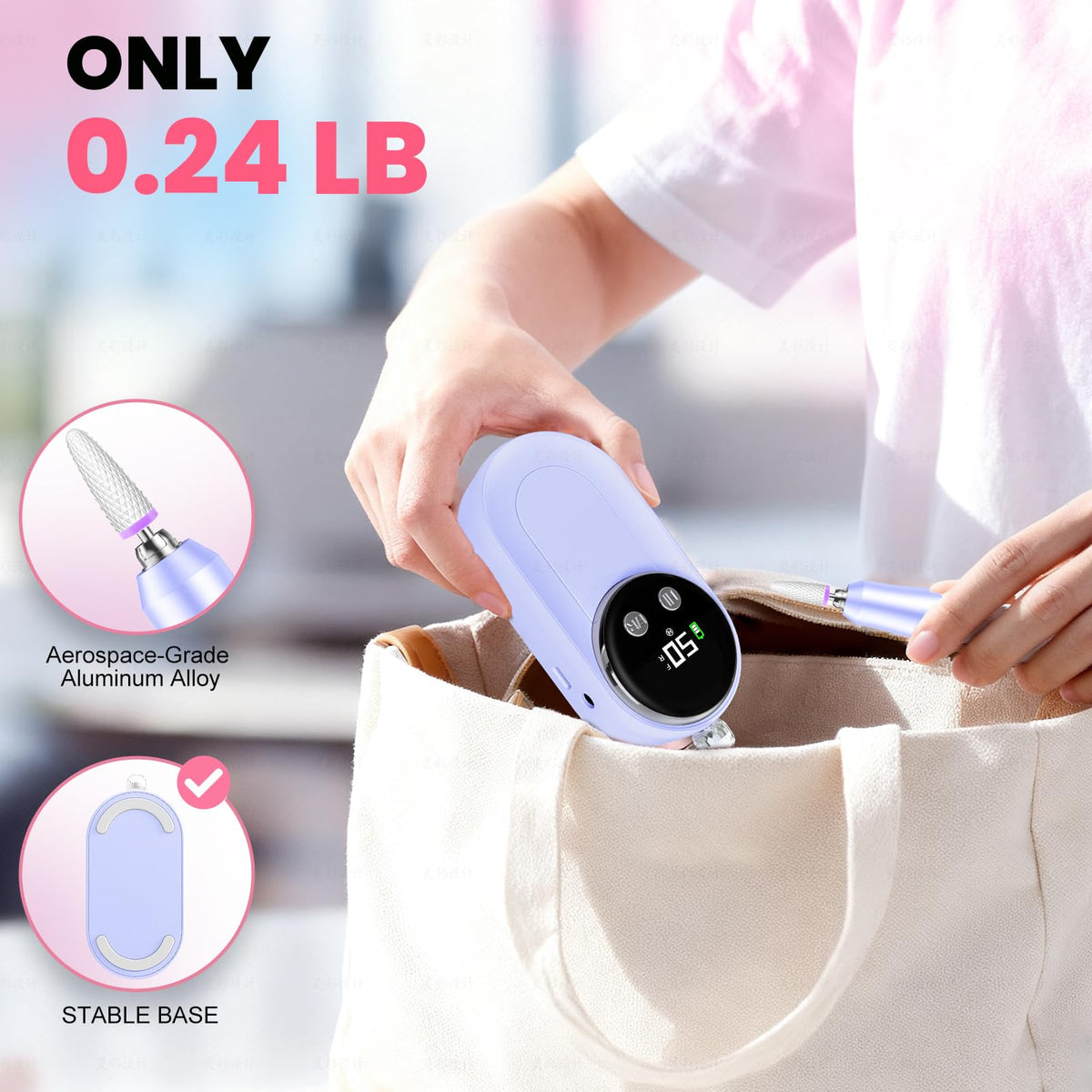FLORAVIC complete nail drill kit ready for gifting