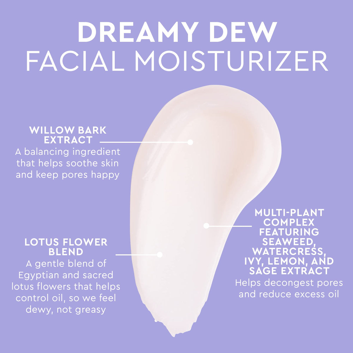 Florence by Mills Dreamy Dew texture closeup shows a smooth dewy finish.