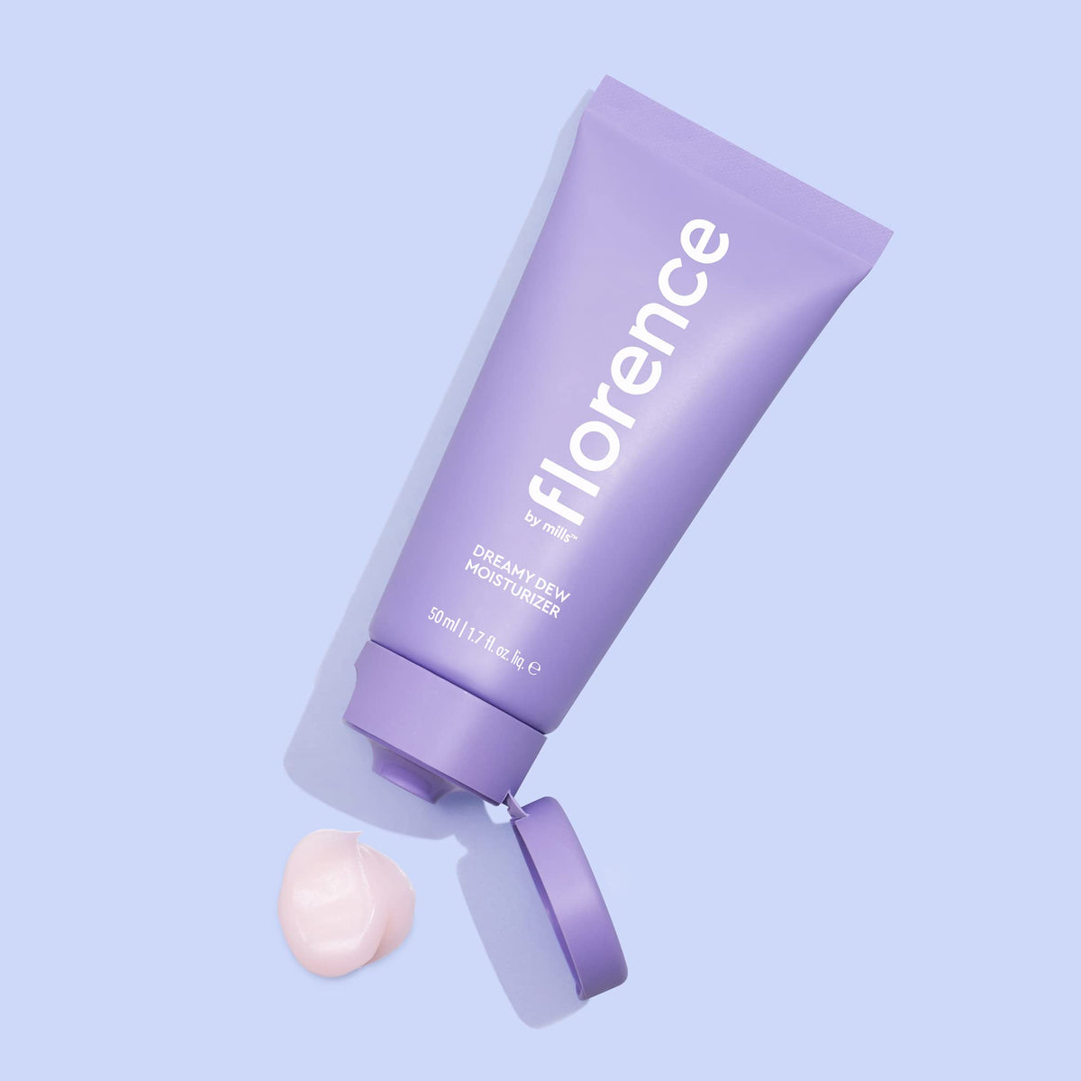 Florence by Mills Dreamy Dew moisturizer dispensing pump ready for quick application.