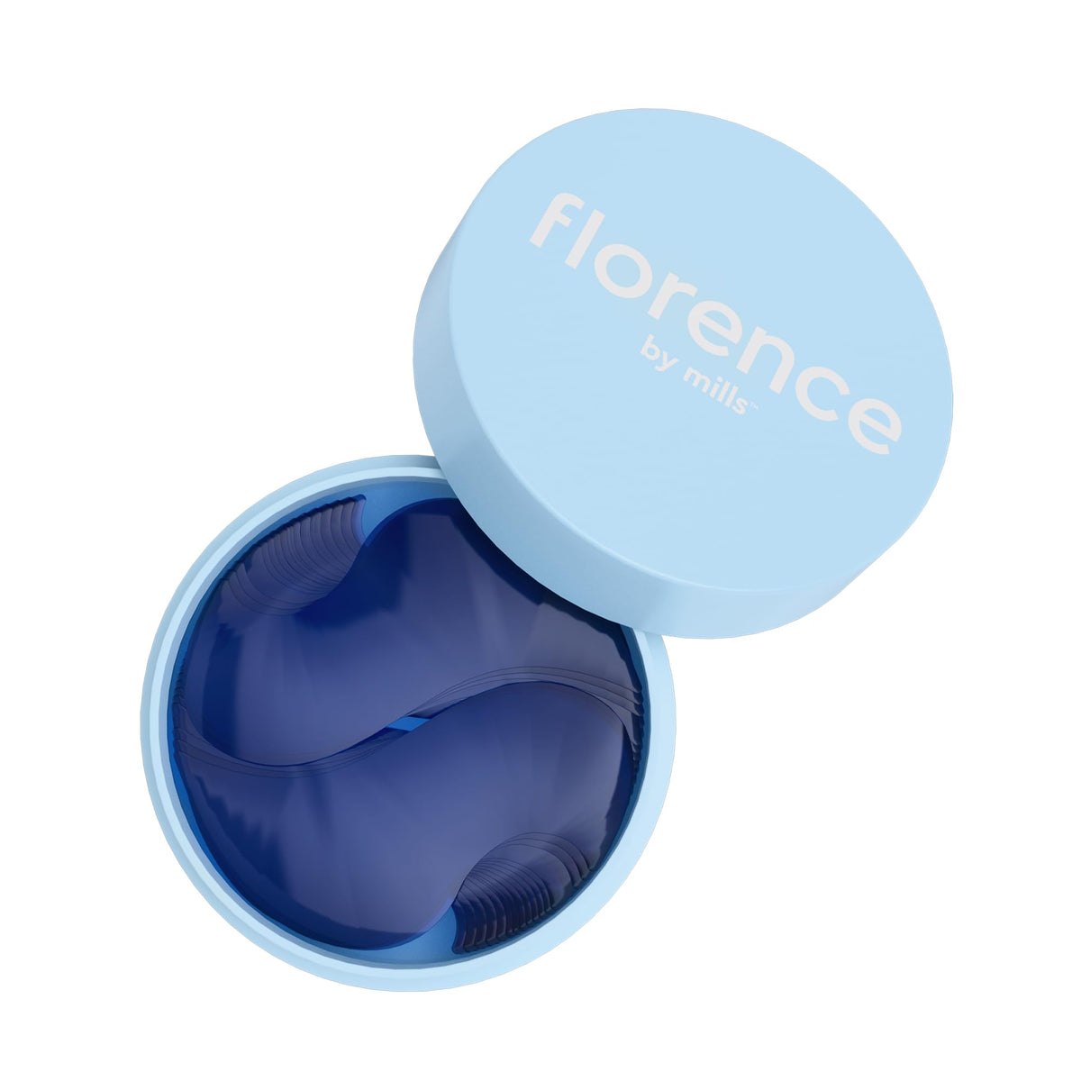 Florence by Mills Surfing Under Eyes patches packshot delivering hydrating gel for refreshed eyes.