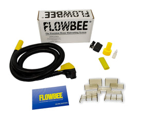Flowbee haircutting system kit on table for easy at-home grooming
