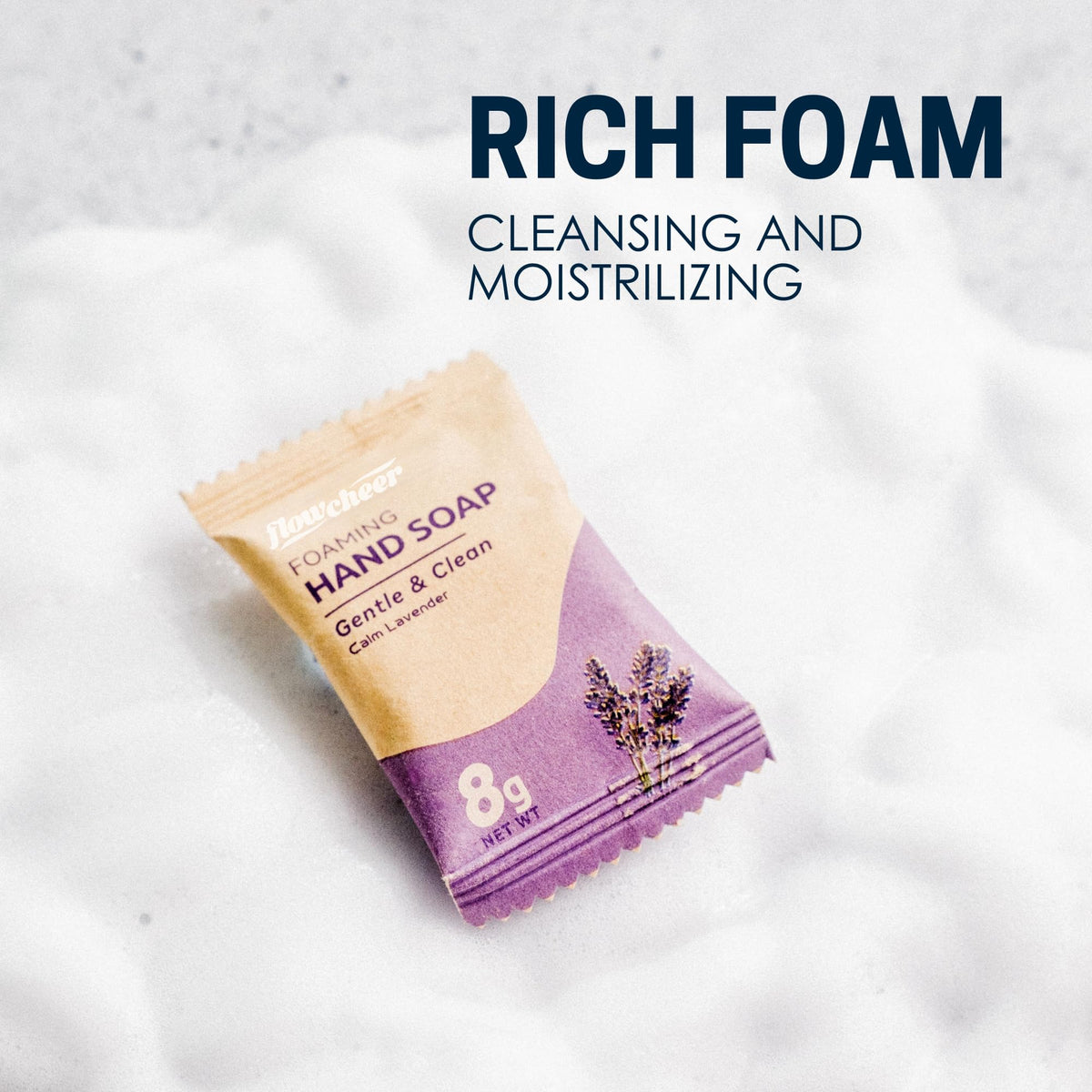 Eco-friendly Flowcheer packaging carton reduces plastic waste.