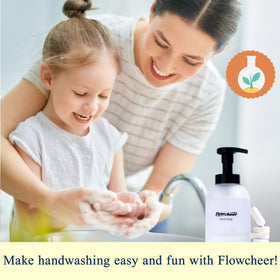 Flowcheer foaming soap dispenser with Ocean Breeze foam