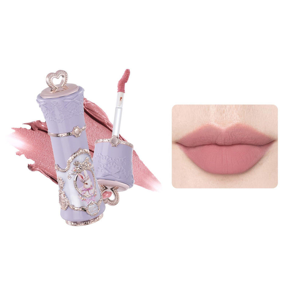Flower Knows Bunny Garden Cloud Lip Cream compact front view, gift-ready and portable elegance.