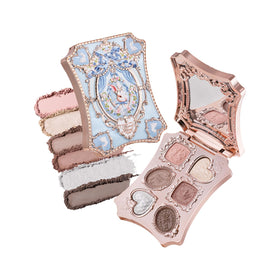 Flower Knows Bunny Garden palette cover showcases gilded jewelry-box design for gift-worthy appeal.