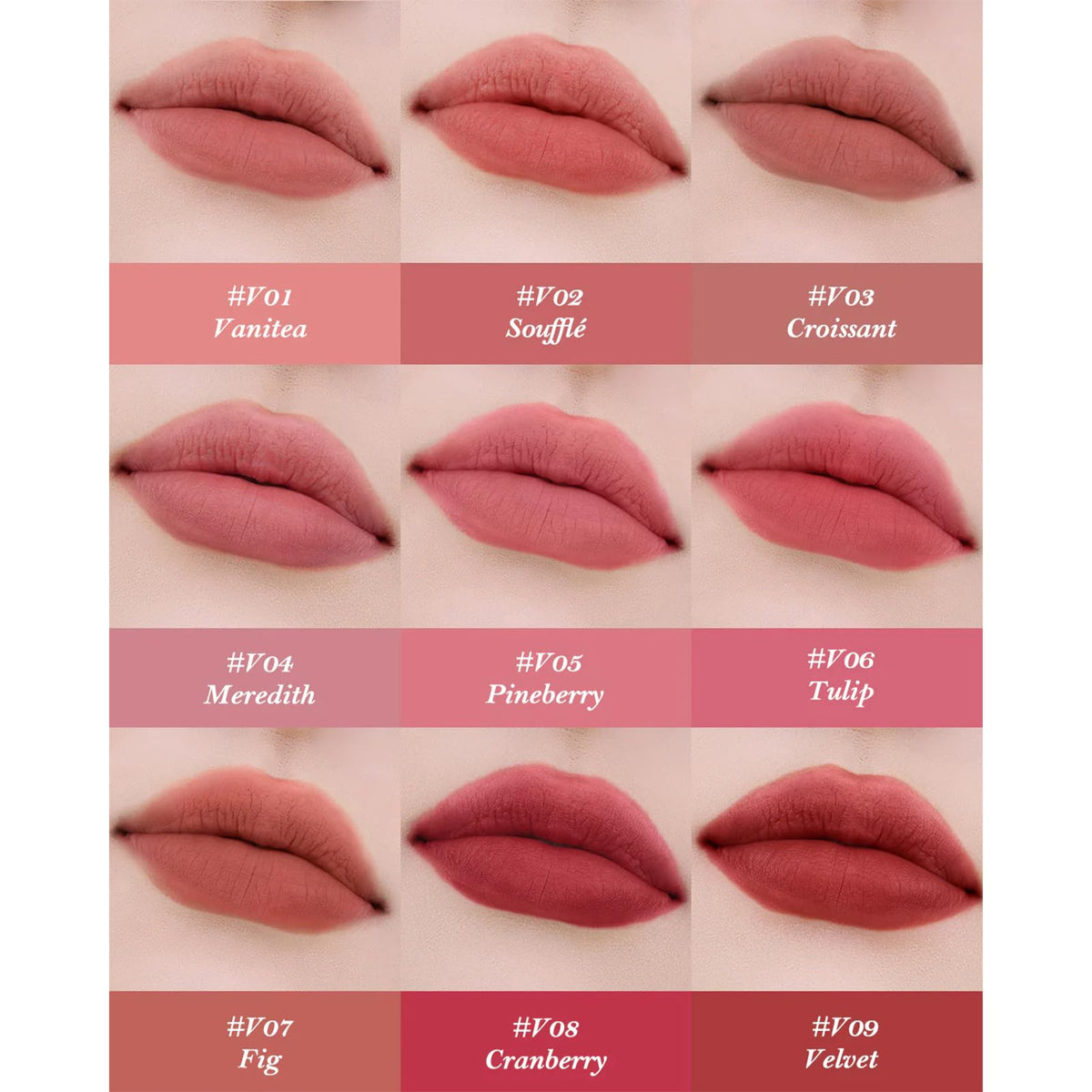 Flower Knows elastic color matrix locks in vibrant shade without transferring.
