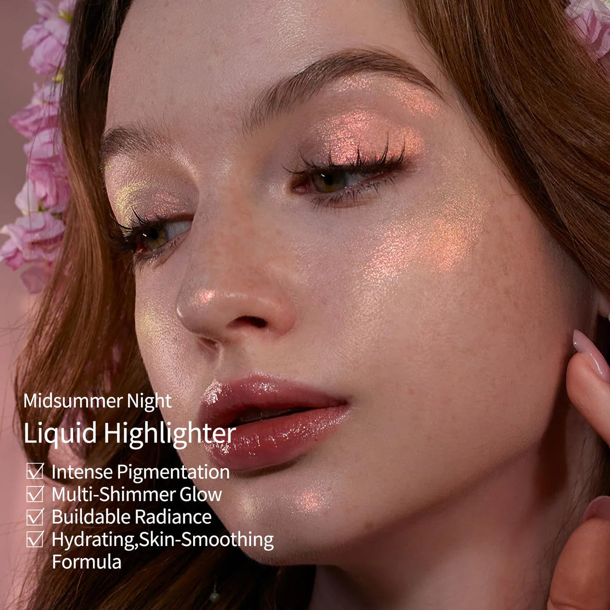 Flower Knows Eyeshadow Brush helps precise application and blending.