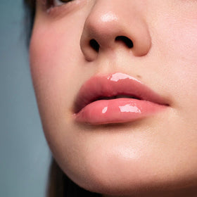 Flower Knows Hyaluronic Lip Glaze wand application ready for daily use