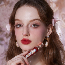 Flower Knows Hydrating Lip Formula moisturizes while maintaining matte wear
