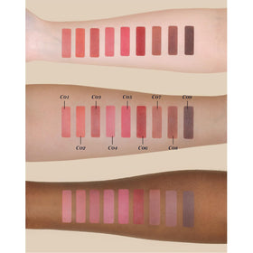 Flower Knows Little Angel C04 Cupid peach shade swatch for day to night looks.