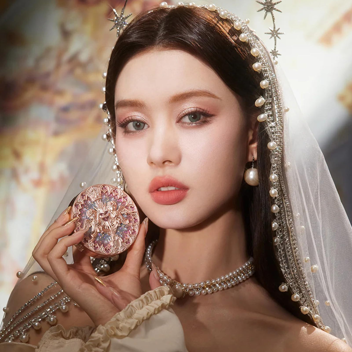 Flower Knows Little Angel Highlighter delivers feather-light velvet finish