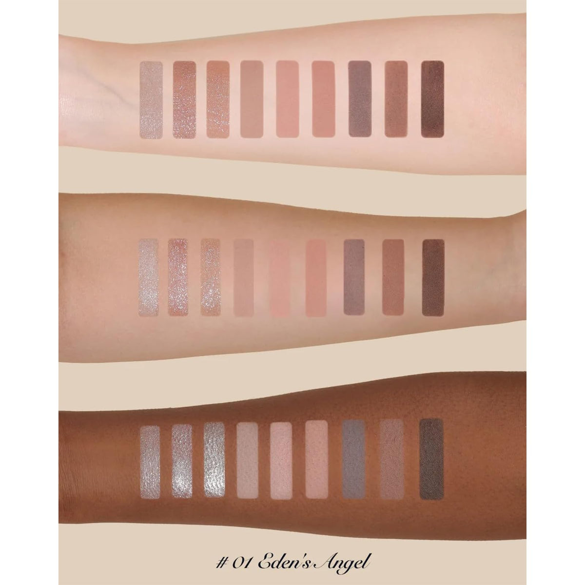 Flower Knows Little Angel shimmer shade close-up showing light-reflecting sparkle for glow.